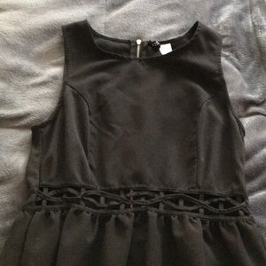 Black formal dress